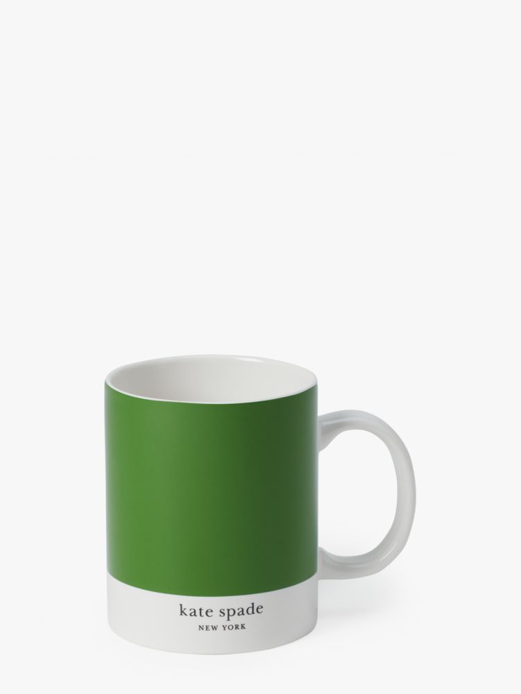 Kate Spade,Pantone x Kate Spade Green Mug,