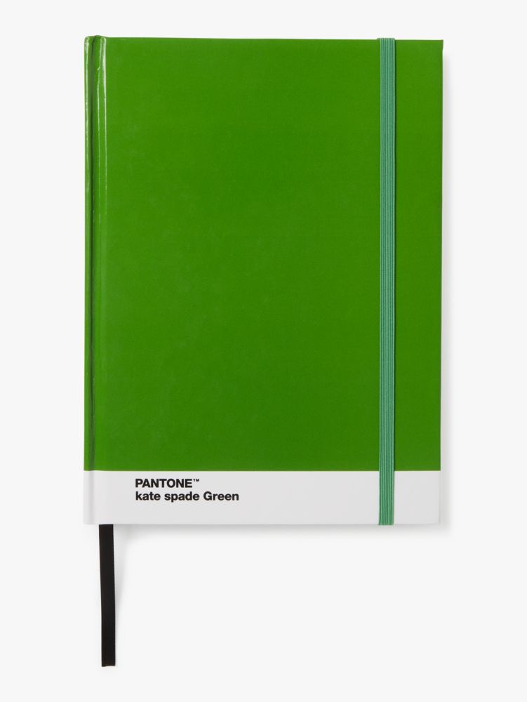 Kate Spade,Pantone x Kate Spade Green Notebook,