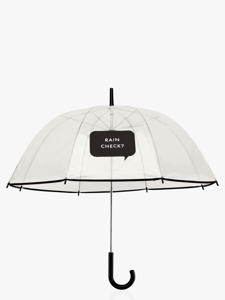 Kate Spade,Rain Check Umbrella,travel accessories,Clear