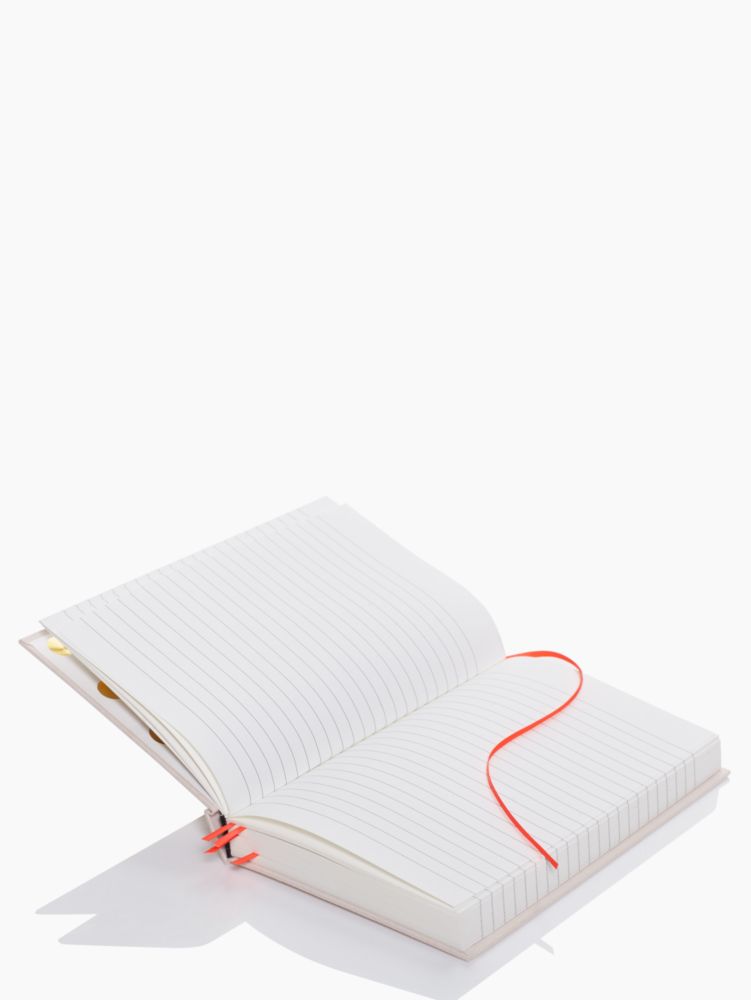 Kate Spade,escape the ordinary lined journal,office accessories,Blush