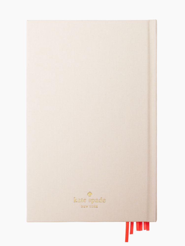 Kate Spade,escape the ordinary lined journal,office accessories,Blush