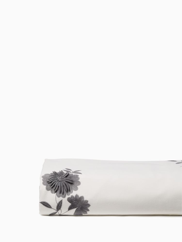 Kate Spade,lacey daisy duvet,bedding,Deep Cherry Multi