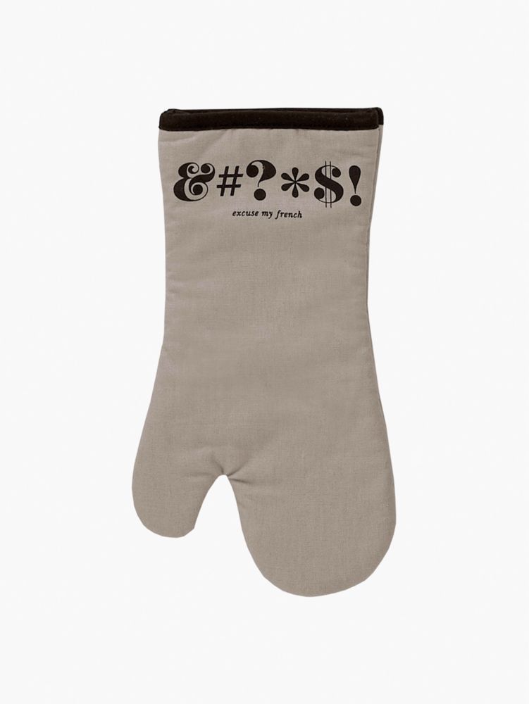 Kate Spade,Expletive Oven Mitt,