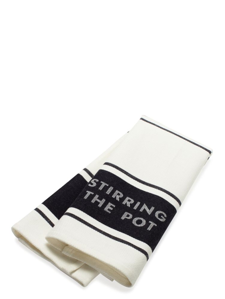 Kate Spade,Diner Stripe Kitchen Towel,