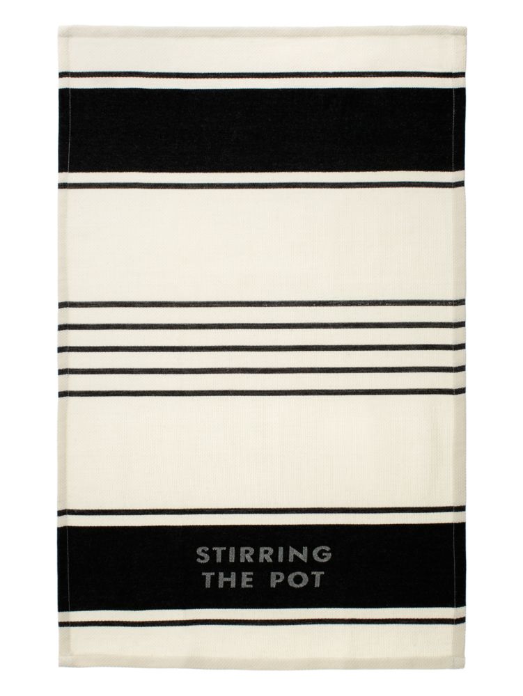 Kate Spade,Diner Stripe Kitchen Towel,