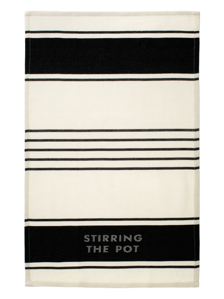 kate spade new york Diner Stripe Kitchen Towel