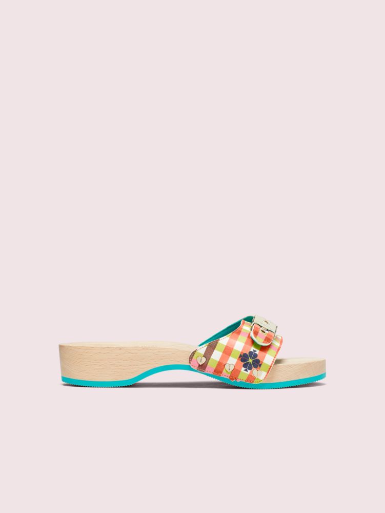 Dr. Scholl s X Kate Spade New York Bella Plaid Slide Sandal Kate