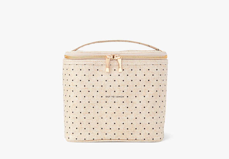 Kate Spade,out to lunch tote,kitchen & dining,Cream image number 0