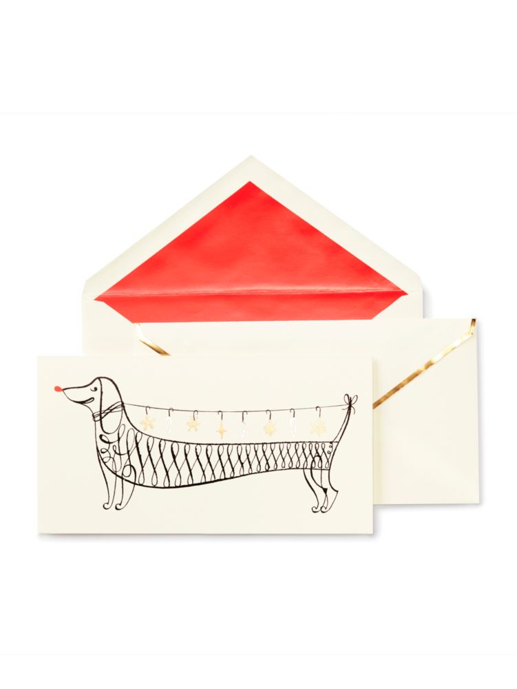 Kate Spade,Jingle All The Way Holiday Card Set,