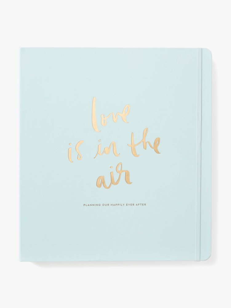 Kate Spade New York Wedding Planning Book and Organizer, Wedding Binder  with Pages for To-Do Lists, Notes, Budgeting, Invitations, Brushy Rose