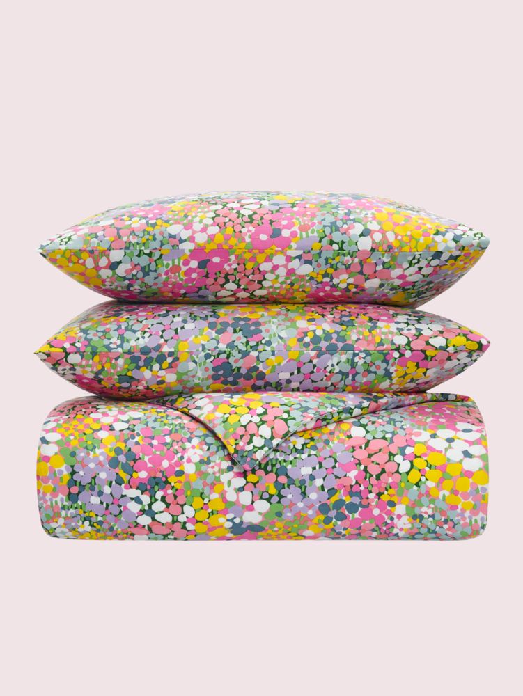 Floral Dots Twin Comforter Set