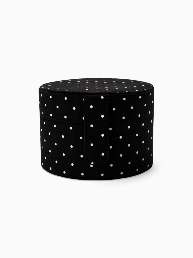 Black Dot Travel Jewelry Organizer Box | Kate Spade New York