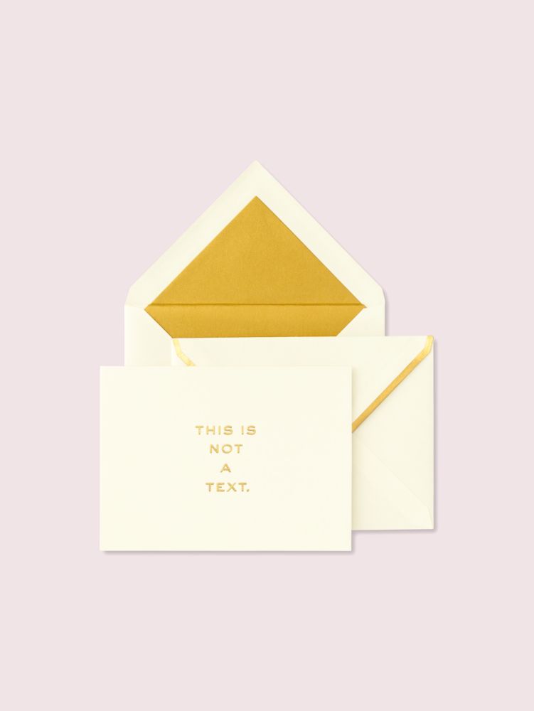 This Is Not A Text Notecard, , Product
