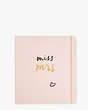 Kate Spade,miss to mrs bridal planner,office accessories,Blush