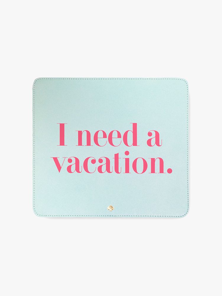 Kate Spade,I Need A Vacation Mouse Pad,