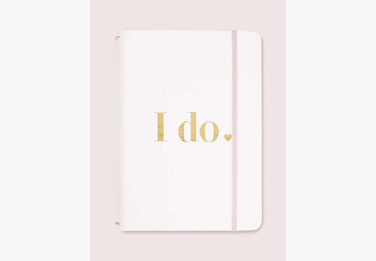 Kate Spade,i do notebook folio set,office accessories,Gold