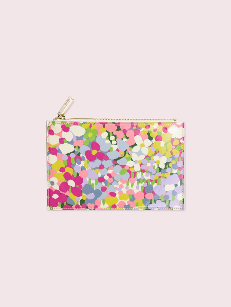 kate spade new york floral dot pencil pouch