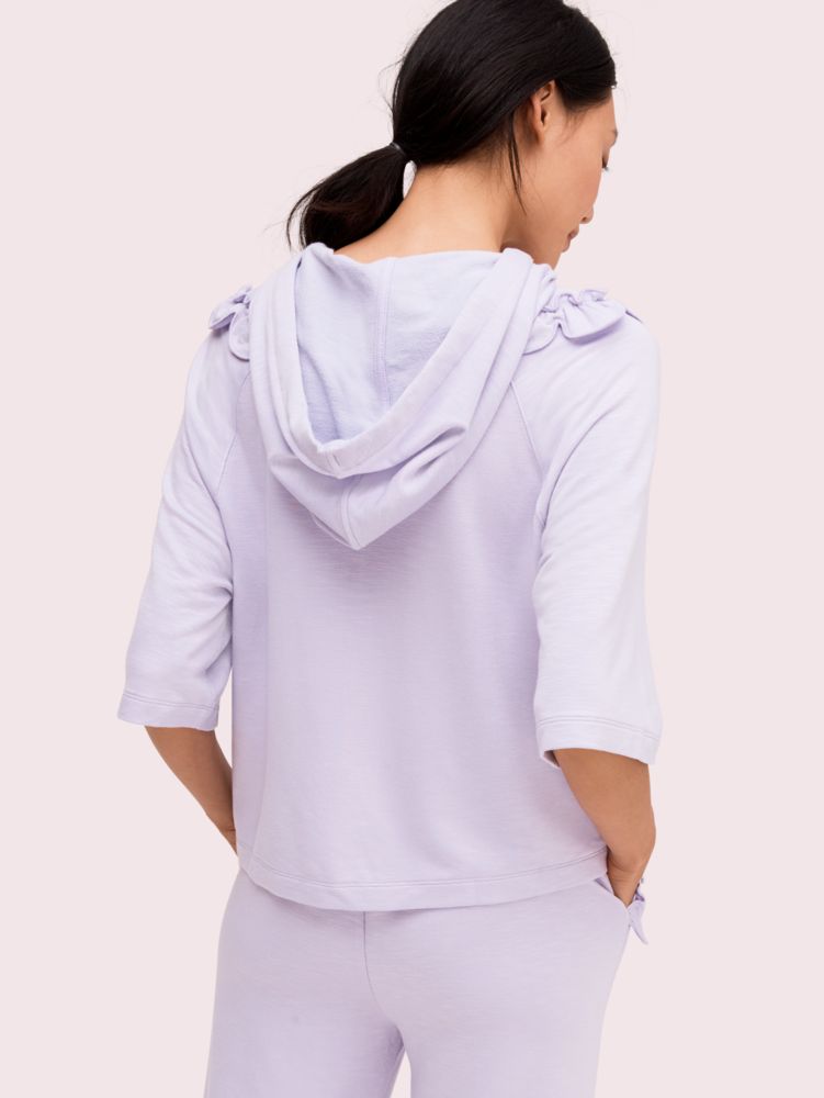 Scallop Ruffle Zip Up, , Product