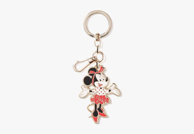 Kate Spade,disney x kate spade new york minnie mouse key fob,keychains,Multi image number 0