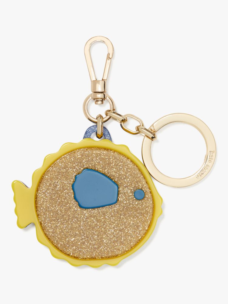 Kate Spade,Puffy Fish Key Fob,