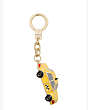 Kate Spade,taxi keychain,travel accessories,Yellow Multi