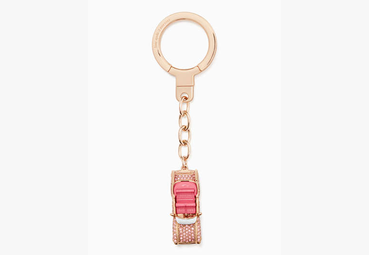 Kate Spade,jeweled car keychain,Multi