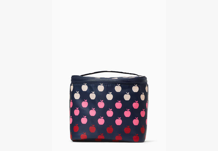 Kate Spade,apple orchard lunch box,Navy image number 0