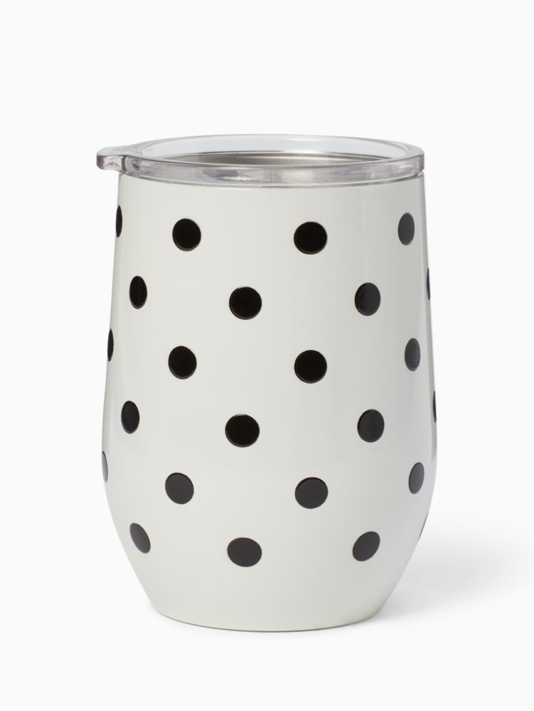 Clear Dotted Drinkware Collection – KATE MARKER HOME