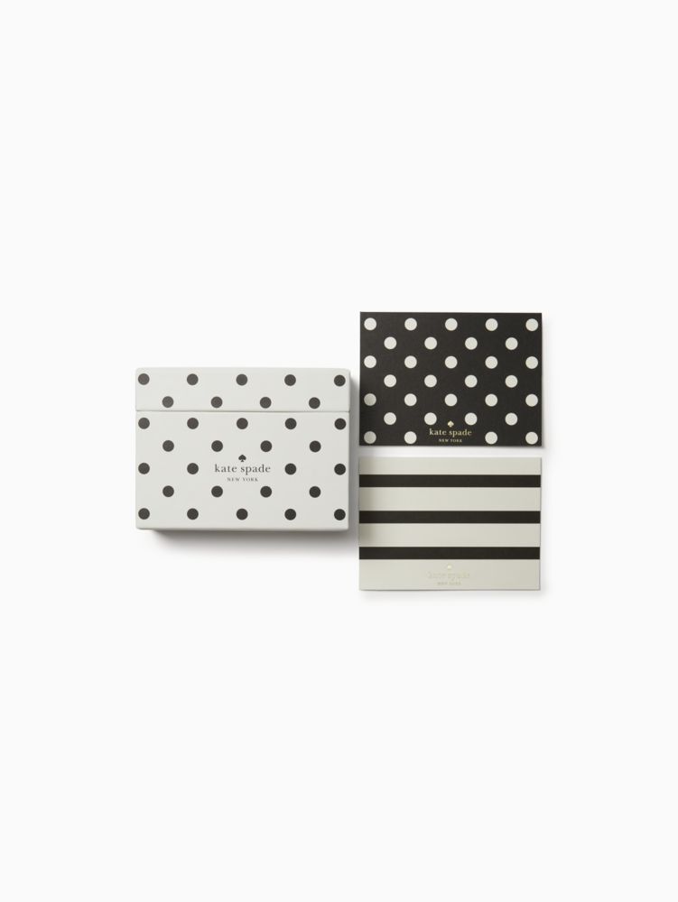 Kate Spade,Charming Dots Notecard Set,Multi