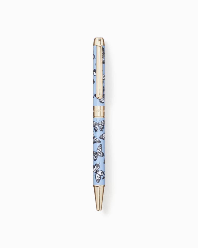 Kate Spade,Butterfly Ballpoint Pen,Blue