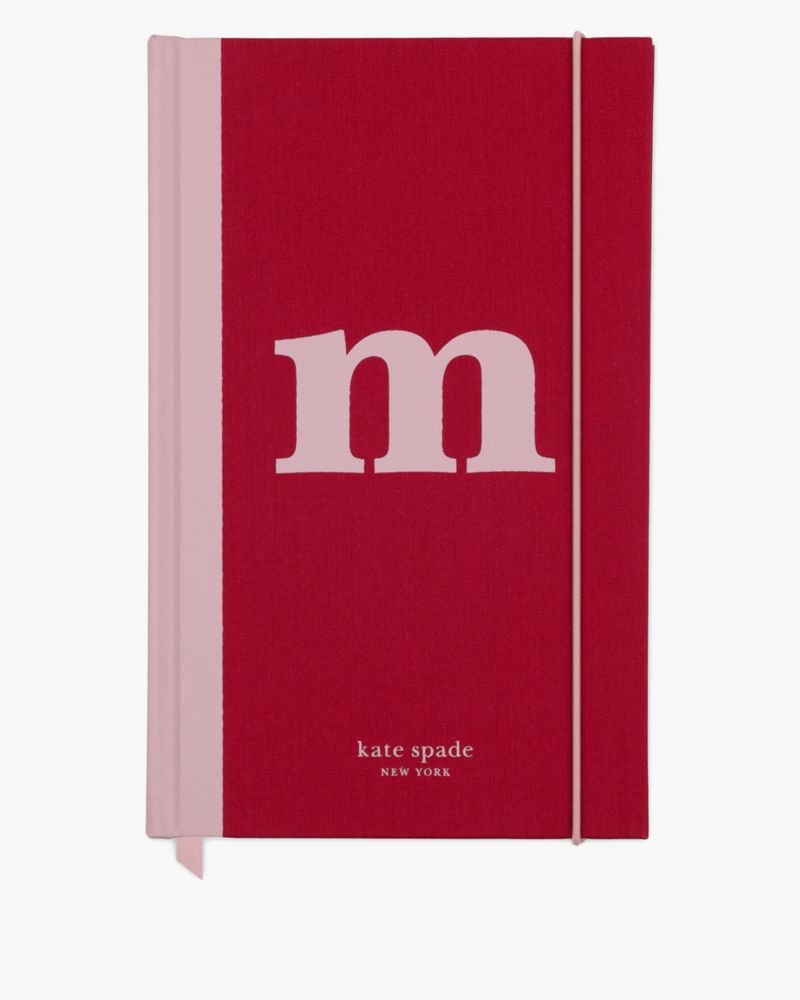 Kate Spade,Just Mine Initial Collection Journal M,