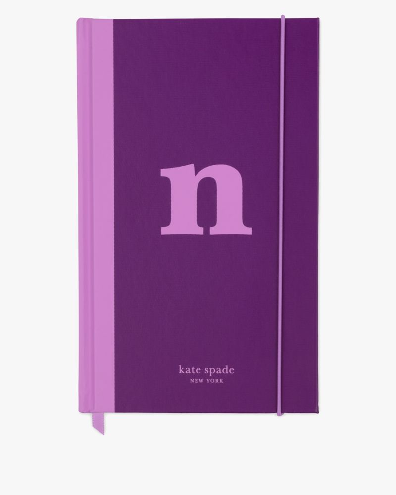 Kate Spade,Just Mine Initial Collection Journal N,