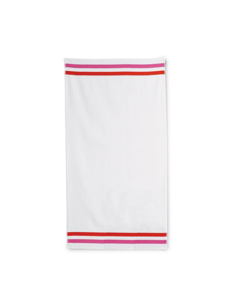 Kate Spade,Candy Stripe Bath Towel,