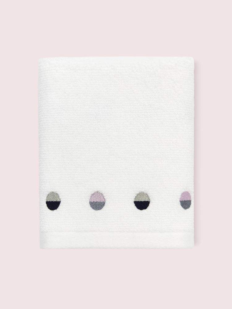 Kate Spade,Half Dot Fingertip Towel,