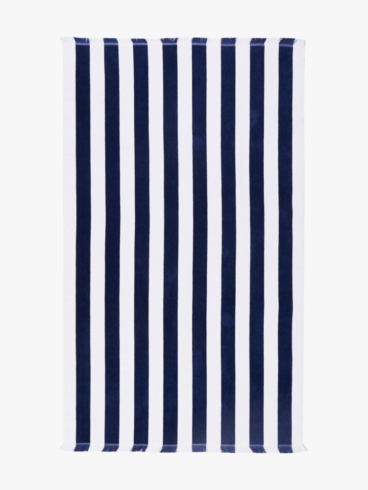 Kate Spade,Stripe Beach Towel,