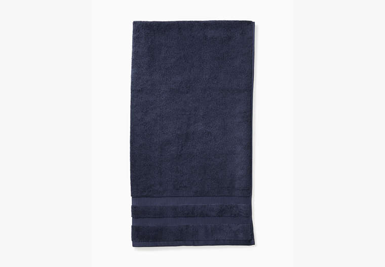 Kate Spade,chattam stripe bath towel,Navy image number 0