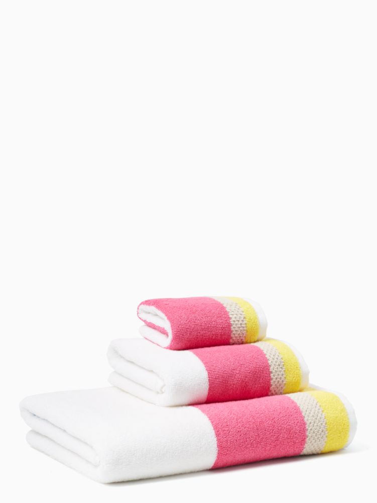 Kate Spade,Paintball Floral Bath Towel,