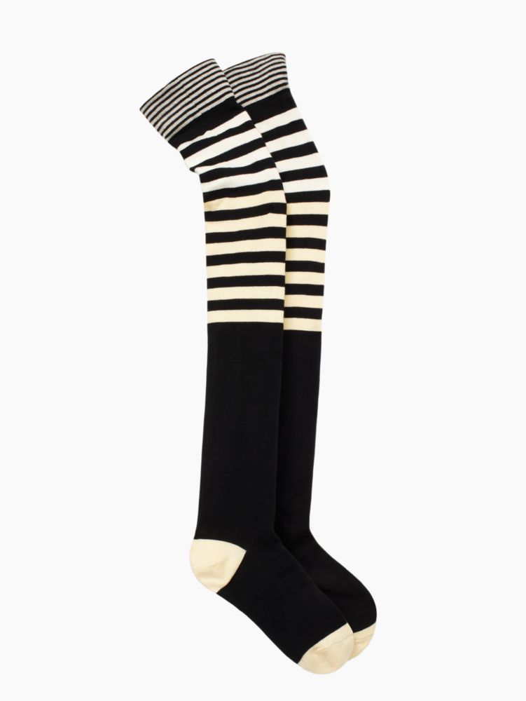 Fun Stripe Over The Knee Socks