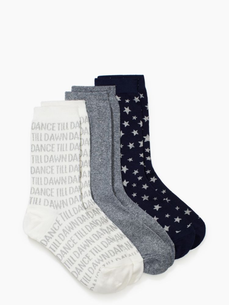Dance Till Dawn Socks Trio Gift Set, , Product