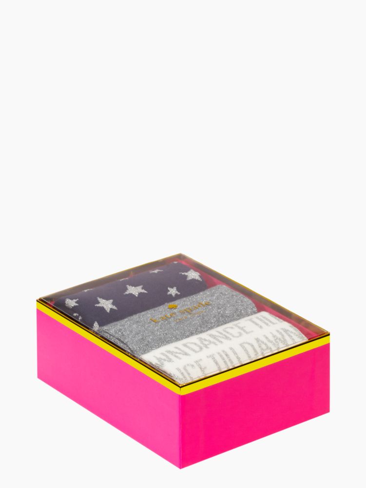 Dance Till Dawn Socks Trio Gift Set, , Product
