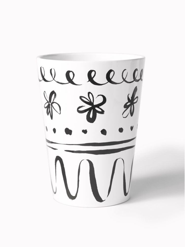 Kate Spade,Daisy Place Wastebasket,