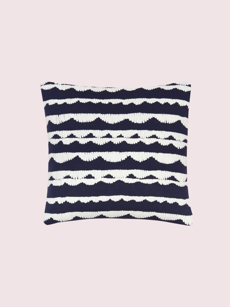 Dusk Stripe Scallop Row Pillow, , Product