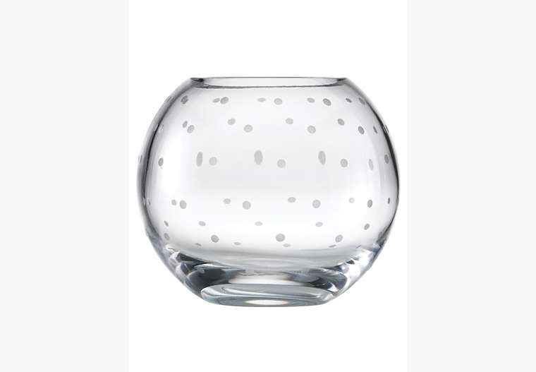 Larabee Dot Rose Crystal Bowl, , Product