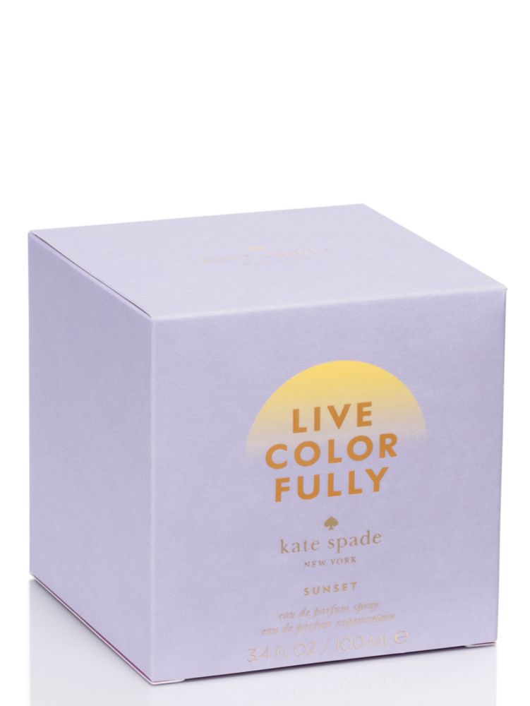 Kate spade best sale live colorfully sunset