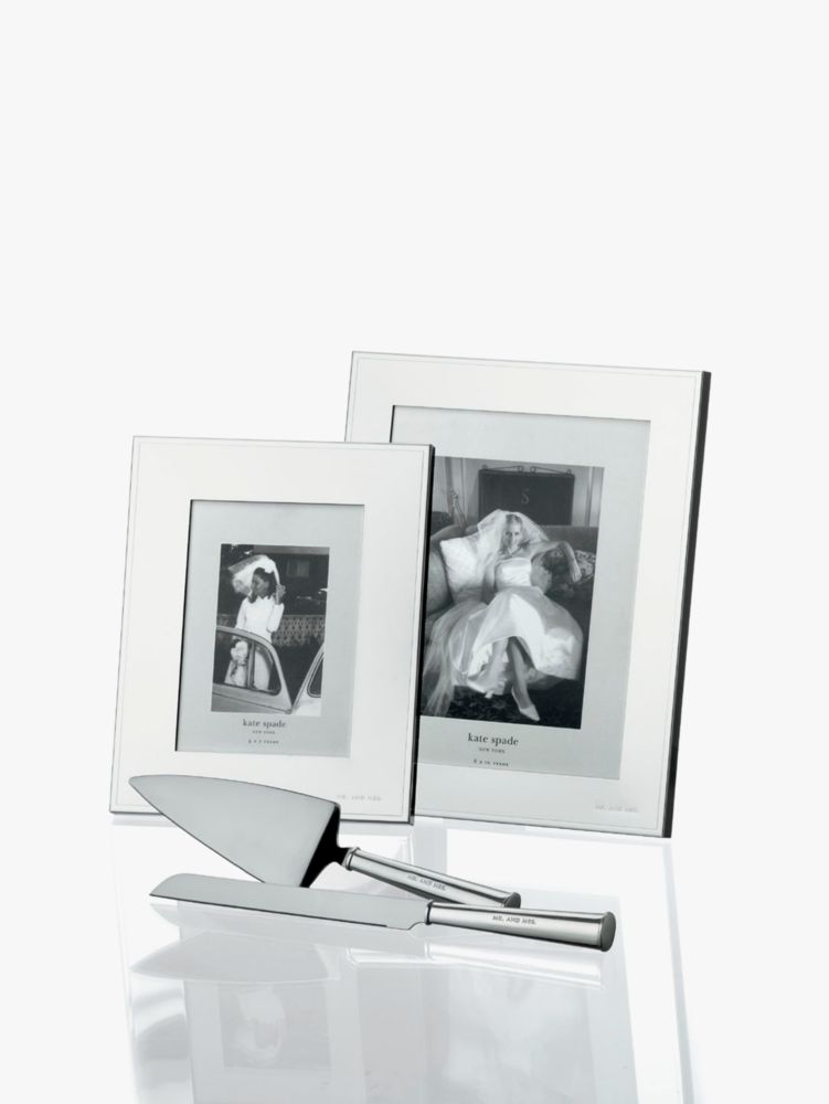 Kate Spade,darling point 5x7 frame,home accents & décor,Silver