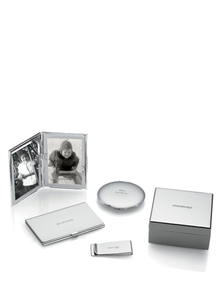 Silver Street Let's Do Lunch Card Holder, , Product