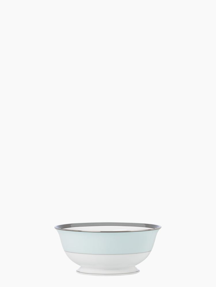 Kate Spade,Parker Place Large Serving Bowl,Navy