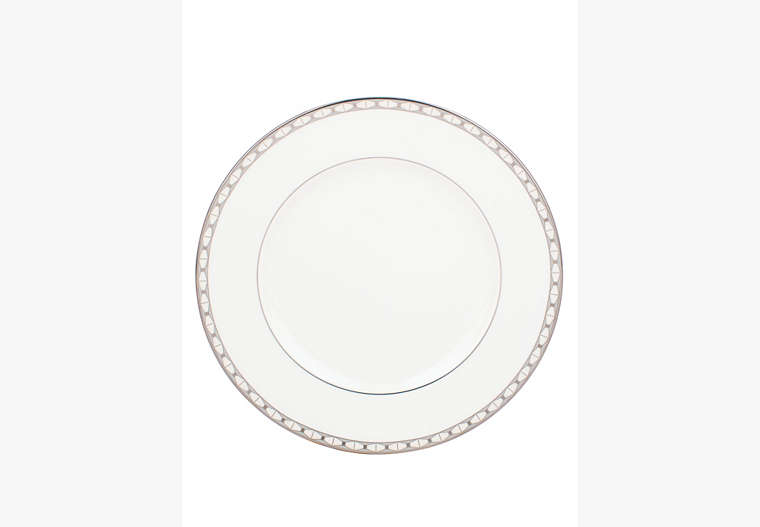 Kate Spade,signature spade dinner plate,kitchen & dining,Parchment image number 0