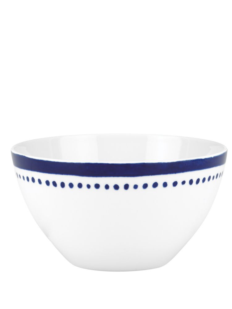 Kate Spade,charlotte street soup/cereal bowl,kitchen & dining,Navy