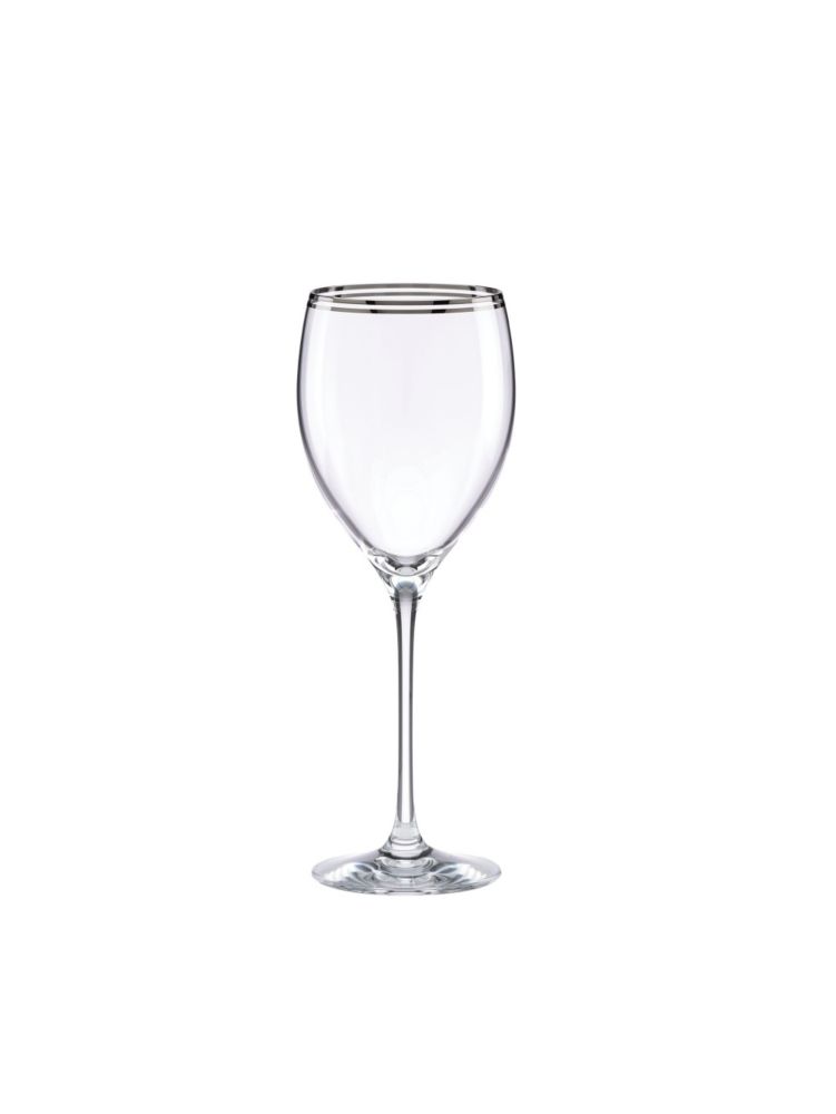 Library Lane Platinum Wine Glass, , Product